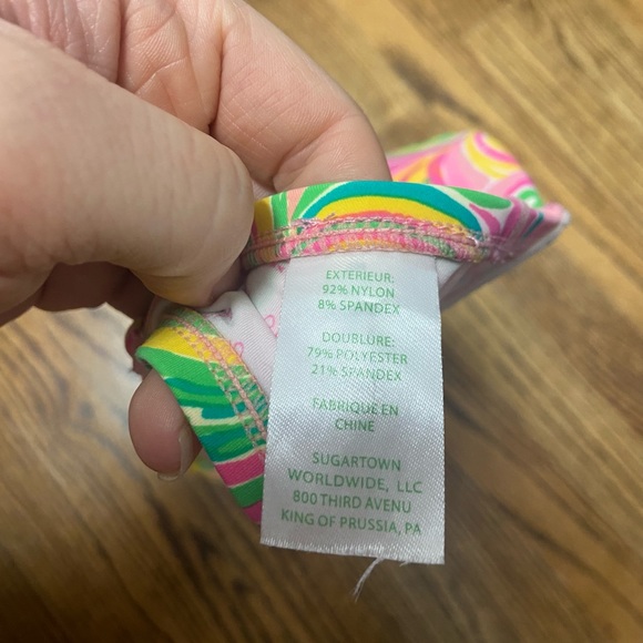 Lilly Pulitzer “All Nighter” Bikini Top Med - Picture 5 of 6